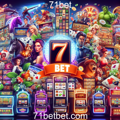 Descubra a Emoção dos Slots no 71bet